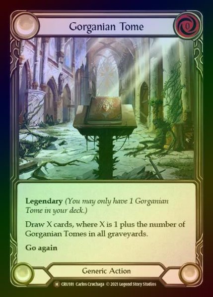 画像1: 【RF】[Generic] Gorganian Tome [UL-CRU181-M] Rainbow Foil (1)