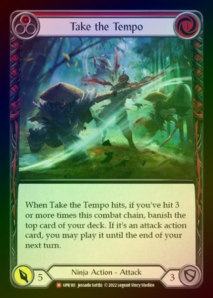 画像1: 【RF】[Ninja] Take the Tempo [UPR161-M] Rainbow Foil (1)