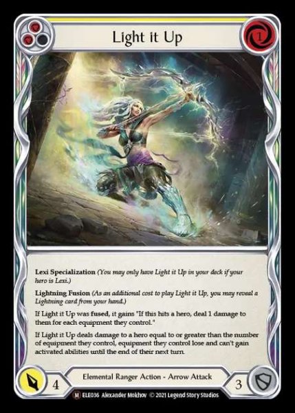 画像1: [Elemental Ranger] Light it Up [UL-ELE036-M] (1)