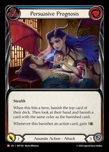 画像1: 【EN】 [Assassin] 惹きつける予後/Persuasive Prognosis [MST104-M] (1)