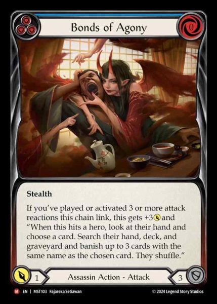 画像1: 【EN】 [Assassin] 苦悶の束縛/Bonds of Agony [MST103-M] (1)