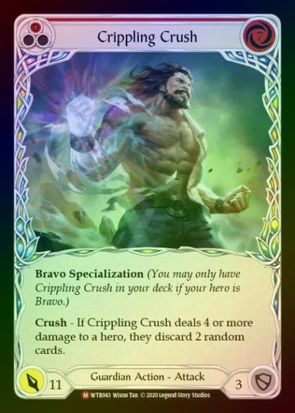 画像1: 【RF】[Guardian] Crippling Crush [U-WTR043-M] Rainbow Foil (1)