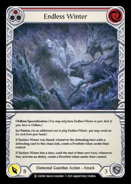 画像1: [Elemental Guardian] Endless Winter [UL-ELE004-M] (1)