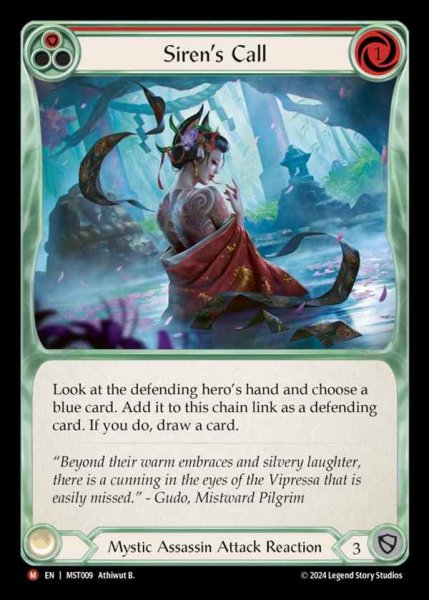 画像1: 【EN】 [Mystic Assassin] セイレーンの呼び声/Siren's Call [MST009-M] (1)