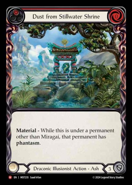 画像1: 【EN】 [Draconic Illusionist] 静水の聖堂の塵/Dust from Stillwater Shrine [MST235-M] (1)