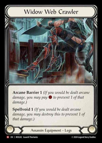 画像1: 【EN】[Assassin] ウィドウの巣徘徊/Widow Web Crawler [ROS242-M] (1)