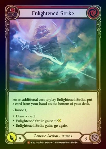 画像1: 【RF】[Generic] Enlightened Strike [U-WTR159-M] Rainbow Foil (1)