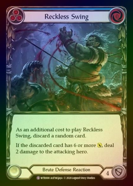 画像1: 【RF】[Brute] Reckless Swing [U-WTR008-S] Rainbow Foil (1)