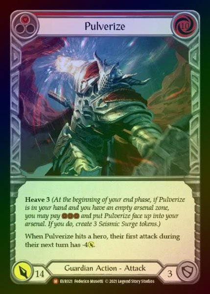 画像1: 【RF】[Guardian] Pulverize [EVR021-M] Rainbow Foil (1)