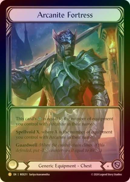 画像1: 【CF】【EN】[Generic] 破魔石の要塞/Arcanite Fortress [ROS211-L] (1)