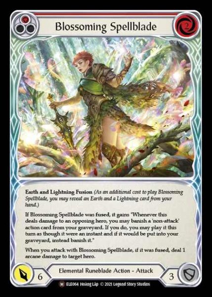 画像1: [Elemental Runeblade] Blossoming Spellblade [UL-ELE064-M] (1)