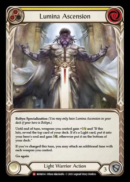 画像1: [Light Warrior] Lumina Ascension [1st-MON_034-M] (1)