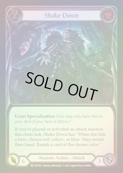 画像1: 【RF】[Assassin] Shake Down [OUT013-M] Rainbow Foil (1)