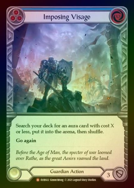 画像1: 【RF】[Guardian] Imposing Visage [EVR022-M] Rainbow Foil (1)
