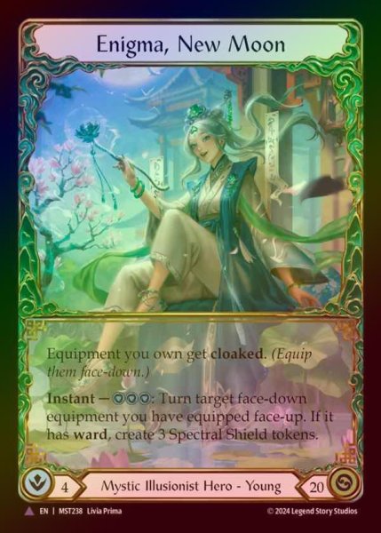 画像1: 【RF】【EN】 [Mystic Illusionist] 新月のエニグマ/Enigma, New Moon [MST238-L] (1)