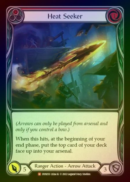 画像1: 【RF】[Ranger] Heat Seeker [DYN153-M] Rainbow Foil (1)