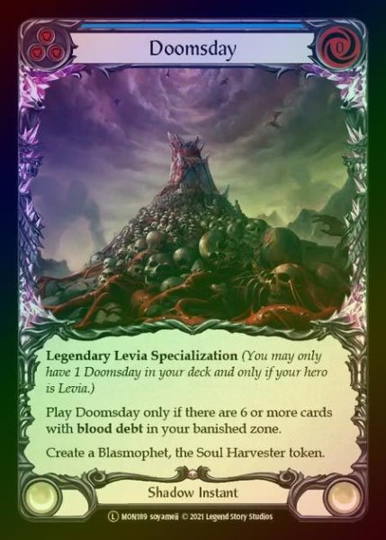 画像1: 【RF】[Shadow] Doomsday [UL-MON189-L] Rainbow Foil (1)