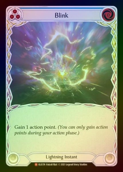 画像1: 【RF】[Lightning] Blink [1st-ELE176-M] Rainbow Foil (1)