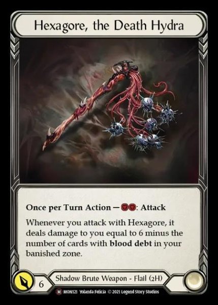 画像1: [Shadow Brute] Hexagore, the Death Hydra [UL-MON121-M] (1)