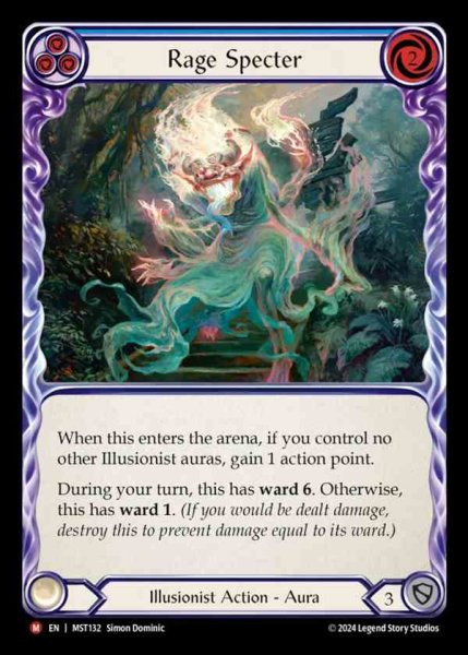 画像1: 【EN】 [Illusionist] 激怒の亡霊/Rage Specter [MST132-M] (1)