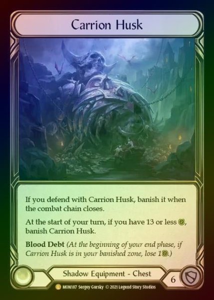 画像1: 【CF】[Shadow] Carrion Husk [1st-MON_187-L] Cold Foil (1)
