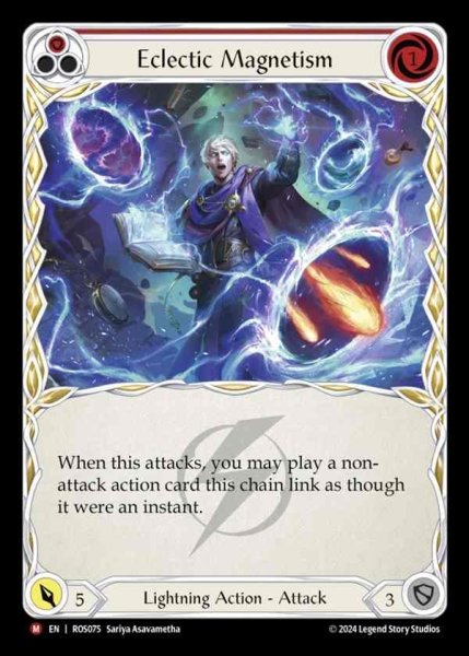 画像1: 【EN】[Lightning] 多様な磁力/Eclectic Magnetism [ROS075-M] (1)