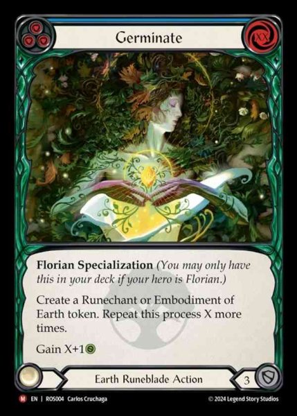 画像1: 【EN】[Earth Runeblade] 発芽/Germinate [ROS004-M] (1)