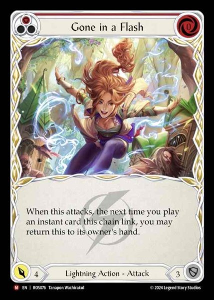 画像1: 【EN】[Lightning] 光速移動/Gone in a Flash [ROS076-M] (1)