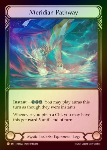 画像1: 【RF】【EN】 [Mystic Illusionist] 経絡の道/Meridian Pathway [MST027-L] (1)