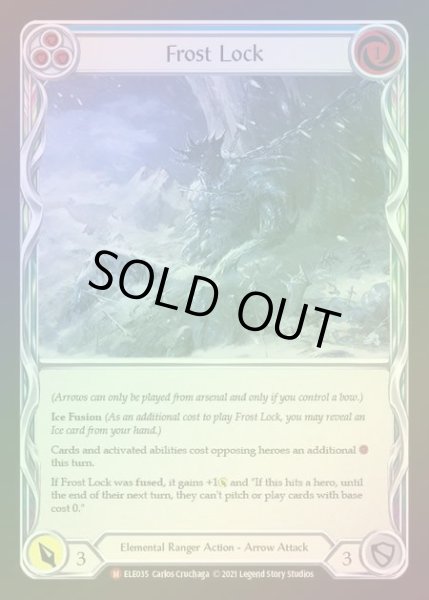画像1: 【RF】[Elemental Ranger] Frost Lock [1st-ELE035-M] Rainbow Foil (1)