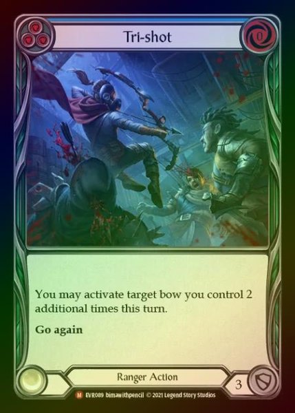 画像1: 【RF】[Ranger] Tri-shot [EVR089-M] Rainbow Foil (1)
