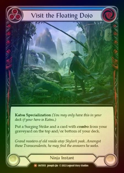 画像1: 【RF】[Ninja] Visit the Floating Dojo [OUT055-M] Rainbow Foil (1)
