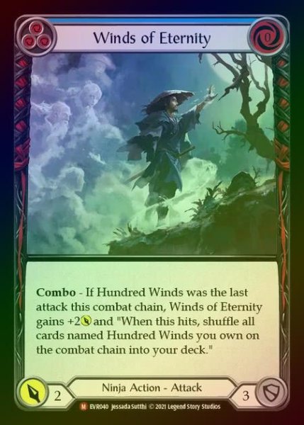 画像1: 【RF】[Ninja] Winds of Eternity [EVR040-M] Rainbow Foil (1)