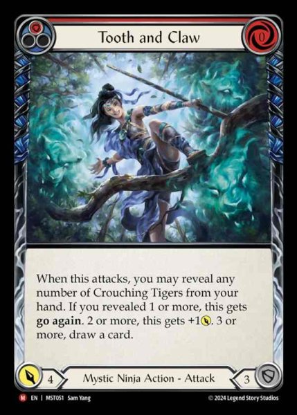 画像1: 【EN】 [Mystic Ninja] 歯と爪/Tooth and Claw [MST051-M] (1)