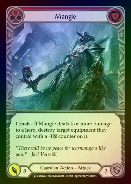 画像1: 【RF】[Guardian] Mangle [UL-CRU026-M] Rainbow Foil (1)