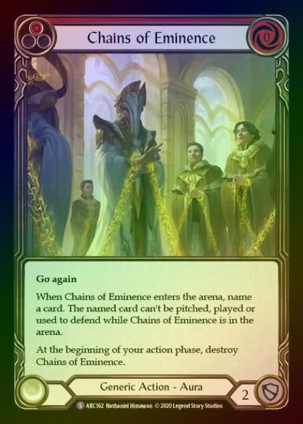 画像1: 【RF】[Generic] Chains of Eminence [UL-ARC162-S] Rainbow Foil (1)