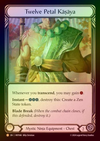 画像1: 【RF】【EN】 [Mystic Ninja] 十二花弁の袈裟/Twelve Petal Kasaya [MST048-L] (1)