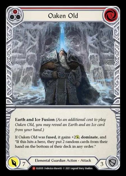 画像1: [Elemental Guardian] Oaken Old [1st-ELE005-M] (1)
