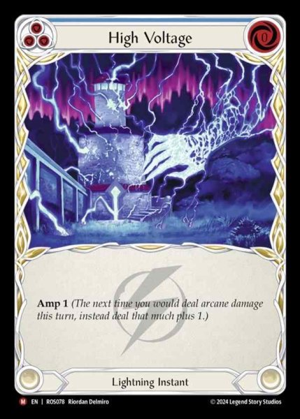 画像1: 【EN】[Lightning] 高圧電流/High Voltage [ROS078-M] (1)
