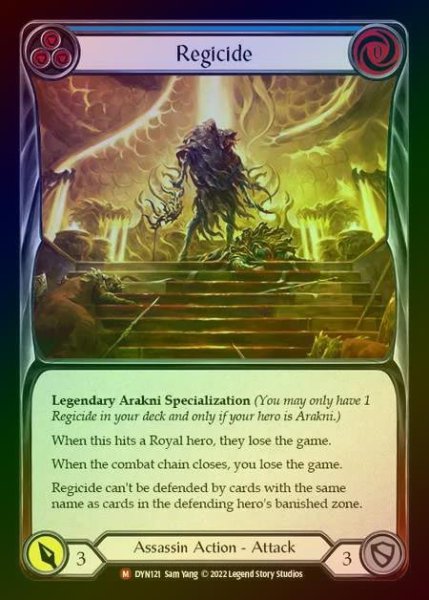画像1: 【RF】[Assassin] Regicide [DYN121-M] Rainbow Foil (1)