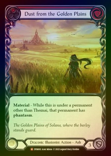 画像1: 【RF】[Draconic] Dust from the Golden Plains [DYN002-M] Rainbow Foil (1)