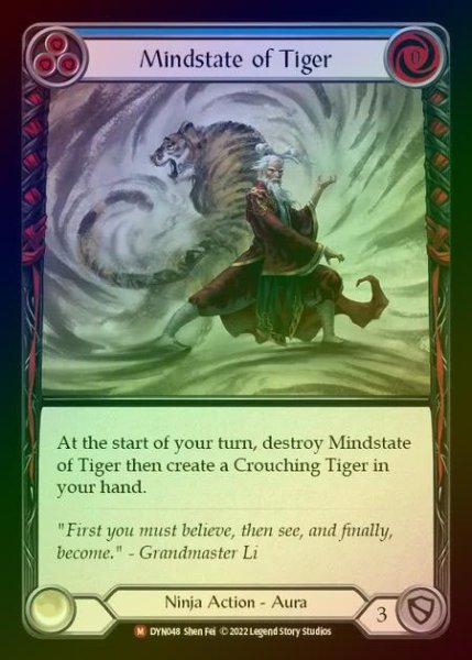 画像1: 【RF】[Ninja] Mindstate of Tiger [DYN048-M] Rainbow Foil (1)