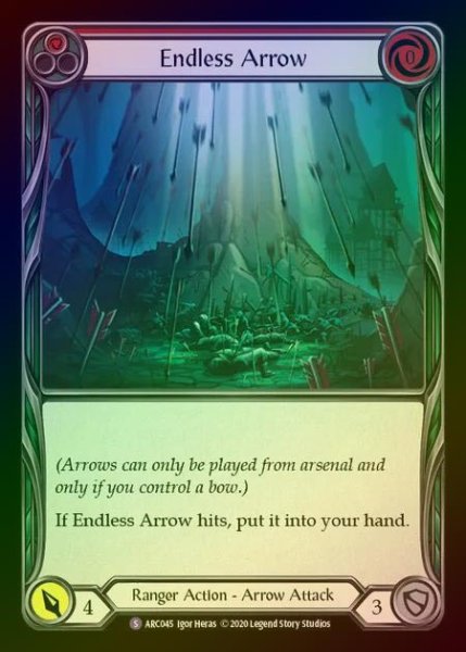 画像1: 【RF】[Ranger] Endless Arrow [UL-ARC045-S] Rainbow Foil (1)