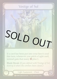 その他 FAB Vestige of Sol CF Legendary/Marvel/Fabled - カードショップはっち通販店【FaB】