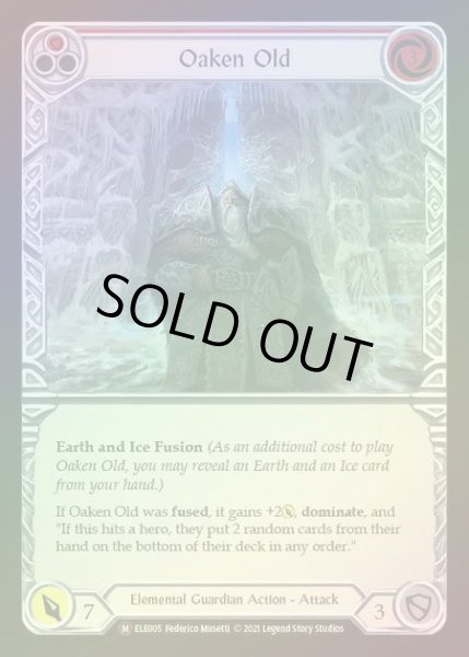 画像1: 【RF】[Elemental Guardian] Oaken Old [UL-ELE005-M] Rainbow Foil (1)