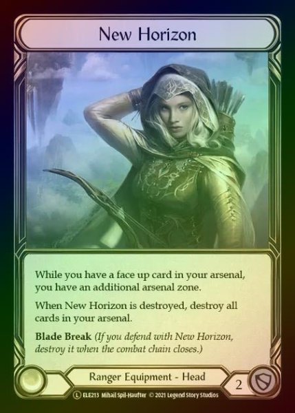 画像1: 【RF】[Ranger] New Horizon [UL-ELE213-L] Rainbow Foil (1)