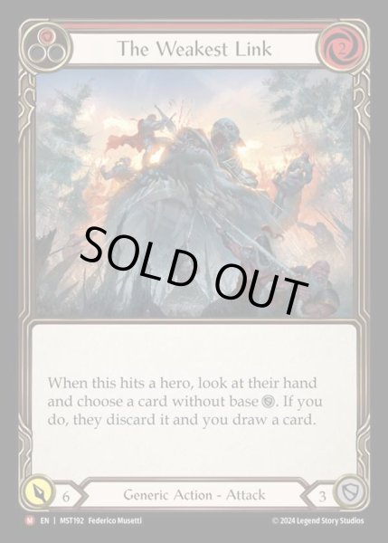 画像1: 【EN】 [Generic] 最も脆い所/The Weakest Link [MST192-M] (1)