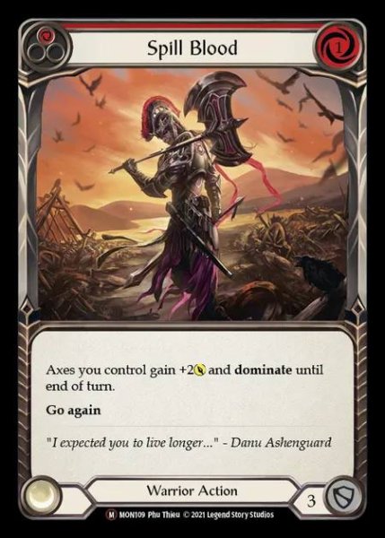 画像1: [Warrior] Spill Blood [UL-MON109-M] (1)