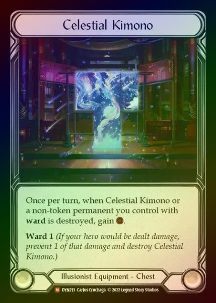 画像1: 【RF】[Illusionist] Celestial Kimono [DYN213-M] Rainbow Foil (1)