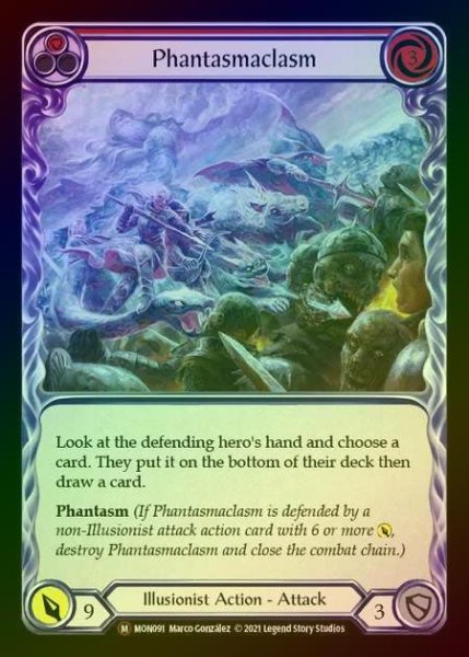 画像1: 【RF】[Illusionist] Phantasmaclasm [UL-MON091-M] Rainbow Foil (1)